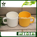 Environmental protection fiber handle coffee cup